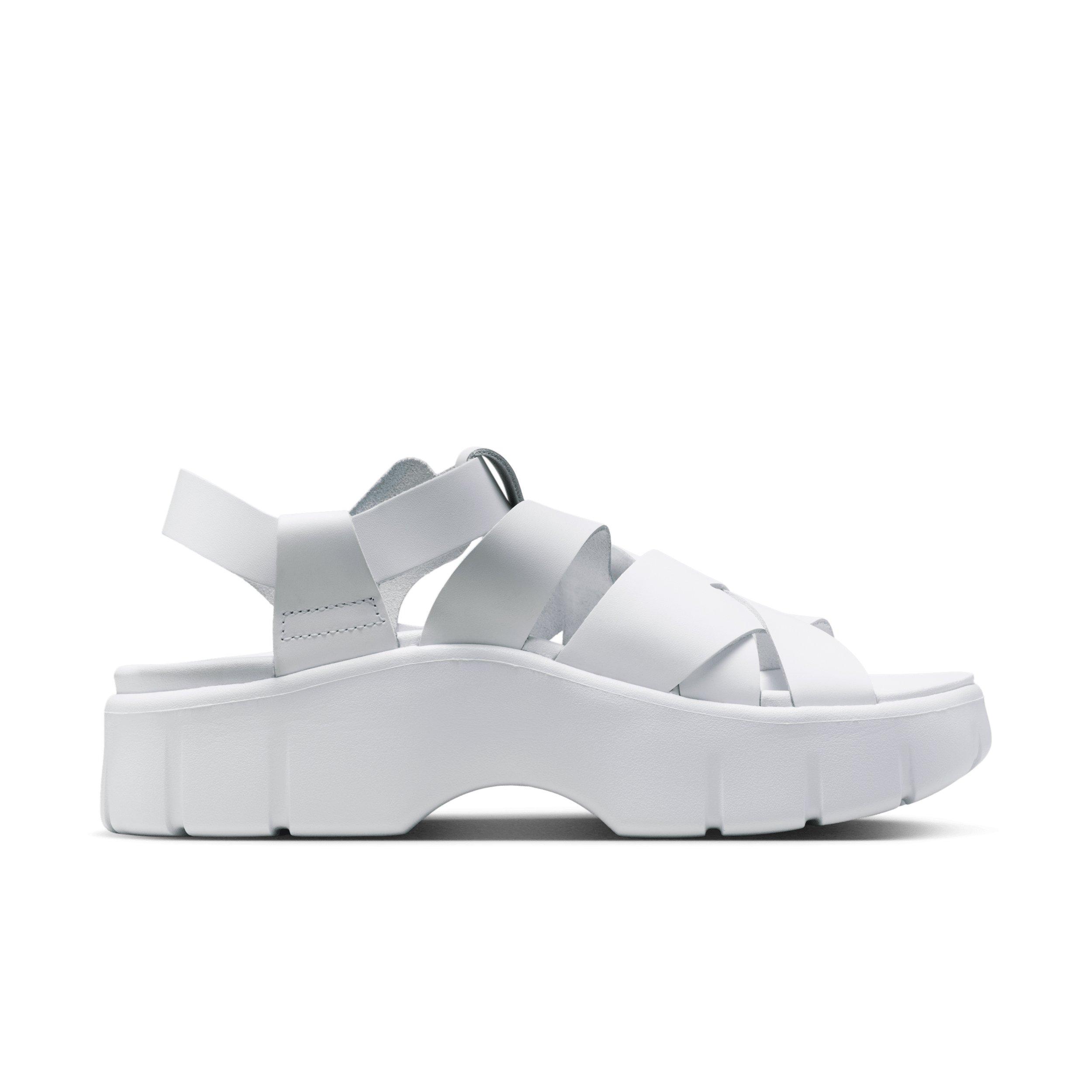 Jordan Willow "White/Metallic Silver" Women's Slide - WHITE/SILVER
